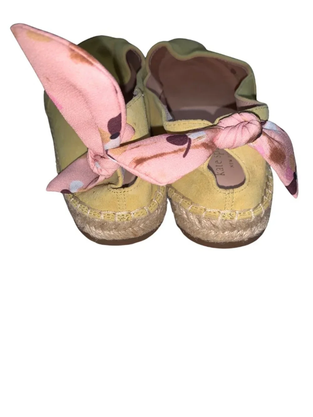 Kate Spade New York Grayson Espadrille in Roasted Maize Yellow - Pre-Loved Size